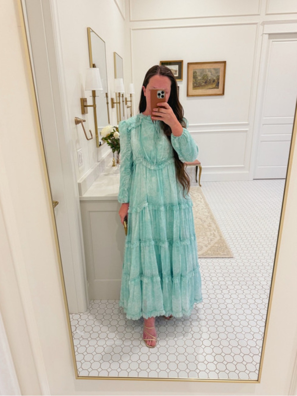 Dainty Jewell’s Tiered Maxi Dress NWT - Picture 4 of 4